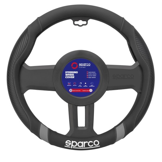ΚΑΛΥΜΜΑ ΤΙΜΟΝΙΟΥ ΣΥΝΘΕΤΙΚΟ ΓΚΡΙ SPARCO - 1 ΤΕΜ. Καλύμματα Τιμονιού ΚΑΛΥΜΜΑ ΤΙΜΟΝΙΟΥ ΣΥΝΘΕΤΙΚΟ ΓΚΡΙ SPARCO - 1 ΤΕΜ. Καλύμματα Τιμονιού
