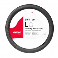 ΚΑΛΥΜΜΑ ΤΙΜΟΝΙΟΥ ΑΠΟ ΤΕΧΝΟΔΕΡΜΑ (L) 39-41cm SWC-50-L ΣΕ ΜΑΥΡΟ ΧΡΩΜΑ ΤΡΥΠΗΤΟ ΜΕ ΜΑΥΡΕΣ ΡΑΦΕΣ AMIO - 1 ΤΕΜ. ΚΑΛΥΜΜΑ ΤΙΜΟΝΙΟΥ ΑΠΟ ΤΕΧΝΟΔΕΡΜΑ (L) 39-41cm SWC-50-L ΣΕ ΜΑΥΡΟ ΧΡΩΜΑ ΤΡΥΠΗΤΟ ΜΕ ΜΑΥΡΕΣ ΡΑΦΕΣ AMIO - 1 ΤΕΜ.