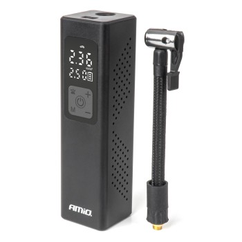 ΚΟΜΠΡΕΣΕΡ ΑΕΡΑ 12V 10BAR 150PSI 20L/MIN 100W ΜΕ ΨΗΦΙΑΚΗ ΟΘΟΝΗ & ΦΑΚΟ LED AMIO 1ΤΕΜ.