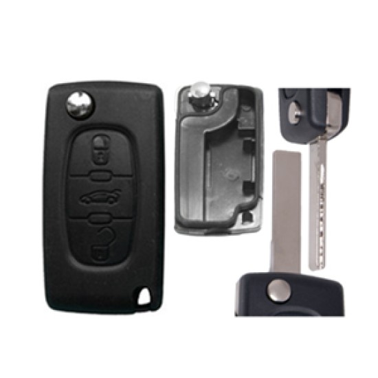 CITROEN JUMPY ΑΝΑΔΙΠΛΟΥΜΕΝΟ ΑΝΤΑΛΛ.ΚΛΕΙΔΙ ΜΕ ΚΑΛΥΜΜΑ 3 ΚΟΥΜΠΙΩΝ/ΛΑΜΑ HU83 (ΧΩΡΙΣ ΥΠΟΣΤΗΡΙΞΗ ΜΠΑΤΑΡ.) (ΧΩΡΙΣ ΚΛΕΙΔΙ) DGA - 1 ΤΕΜ. ΚΑΛΥΜΜΑΤΑ ΚΛΕΙΔΙΩΝ