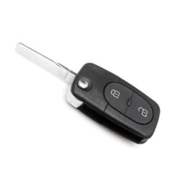 VW  ΑΝΑΔΙΠΛΟΥΜΕΝΟ ΑΝΤΑΛΛΑΚΤΙΚΟ ΚΛΕΙΔΙ ΜΕ ΚΑΛΥΜΜΑ 2 ΚΟΥΜΠΙΩΝ (ΜΙΚΡΗ ΜΠΑΤΑΡΙΑ / 1616) DGA - 1 ΤΕΜ.