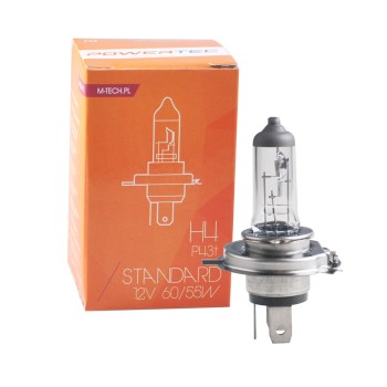 H4 12V 60/55W P43t POWERTEC STANDARD ΑΛΟΓΟΝΟΥ ΚΟΥΤΙ  M-TECH - 1 ΤΕΜ. H4 12V 60/55W P43t POWERTEC STANDARD ΑΛΟΓΟΝΟΥ ΚΟΥΤΙ  M-TECH - 1 ΤΕΜ.