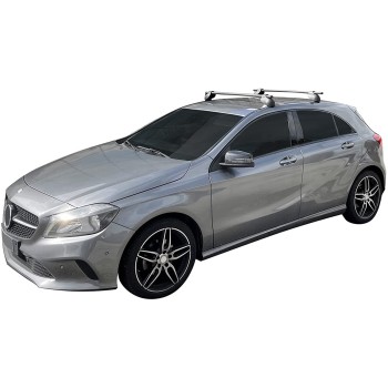 ΣΕΤ ΜΠΑΡΕΣ ΟΡΟΦΗΣ ΣΙΔΕΡΕΝΙΕΣ ΜΕ ΤΑ ΠΟΔΙΑ 110ΕΚ ΓΙΑ NISSAN MICRA 3D 1992-2003 LOGICO CAM - 2 ΤΕΜ.