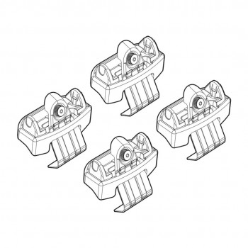 TOYOTA C-HR 2016+ KIT ΑΚΡΑ (ΠΟΔΙΑ) ΓΙΑ ΜΠΑΡΕΣ NORDRIVE TOYOTA C-HR 2016+ KIT ΑΚΡΑ (ΠΟΔΙΑ) ΓΙΑ ΜΠΑΡΕΣ NORDRIVE