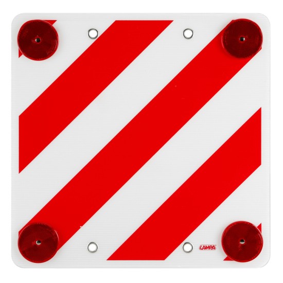 ΑΝΑΚΛΑΣΤΙΚΟ ΣΗΜΑ ΠΡΟΕΞΕΧΟΝΤΟΣ ΦΟΡΤΙΟΥ ΚΟΚΚΙΝΟ/ΑΣΠΡΟ 50x50cm ΠΛΑΣΤΙΚΟ ΠΟΛΥΑΙΘΥΛΕΝΙΟ LAMPA - 1 ΤΕΜ. ΑΝΑΚΛΑΣΤΙΚΟ ΣΗΜΑ ΠΡΟΕΞΕΧΟΝΤΟΣ ΦΟΡΤΙΟΥ ΚΟΚΚΙΝΟ/ΑΣΠΡΟ 50x50cm ΠΛΑΣΤΙΚΟ ΠΟΛΥΑΙΘΥΛΕΝΙΟ LAMPA - 1 ΤΕΜ.