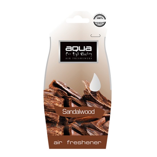 ΑΡΩΜΑΤΙΚΟ ΑΥΤΟΚΙΝΗΤΟΥ ΚΡΕΜΑΣΤΟ ΜΕ ΑΡΩΜΑ ΣΑΝΔΑΛΟΞΥΛΟ (SANDAL WOOD) AQUA - 1 TEM.