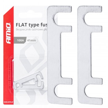 ΑΣΦΑΛΕΙΕΣ FLAT 41mm 100A AMIO - 2 ΤΕΜ. ΑΣΦΑΛΕΙΕΣ FLAT 41mm 100A AMIO - 2 ΤΕΜ.
