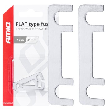 ΑΣΦΑΛΕΙΕΣ FLAT 41mm 175A AMIO - 2 ΤΕΜ. ΑΣΦΑΛΕΙΕΣ FLAT 41mm 175A AMIO - 2 ΤΕΜ.
