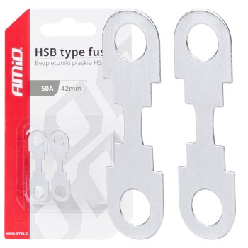 ΑΣΦΑΛΕΙΕΣ FLAT 42mm 50A AMIO - 2 ΤΕΜ. ΑΣΦΑΛΕΙΕΣ FLAT 42mm 50A AMIO - 2 ΤΕΜ.