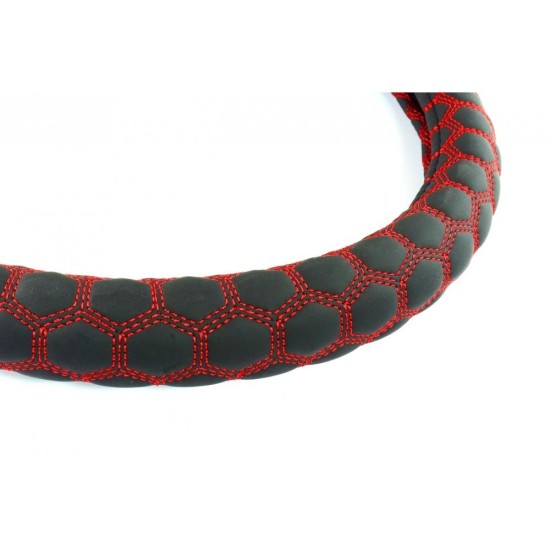 ΚΑΛΥΜΜΑ ΤΙΜΟΝΙΟΥ 37/39CM SWC-23 ΜΑΥΡΟ/ΚΟΚΚΙΝΟ  ΚΑΛΥΜΜΑ ΤΙΜΟΝΙΟΥ 37/39CM SWC-23 ΜΑΥΡΟ/ΚΟΚΚΙΝΟ