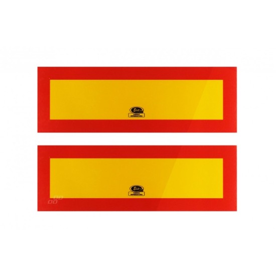 ΑΝΑΚΛΑΣΤΗΡΕΣ ΦΟΡΤΗΓΟΥ ΚΟΚΚΙΝΟ/ΚΙΤΡΙΝΟ 30x10cm ΑΛΟΥΜΙΝΙΟΥ - 2 ΤΕΜ. Πινακίδες και Σήμανση ΑΝΑΚΛΑΣΤΗΡΕΣ ΦΟΡΤΗΓΟΥ ΚΟΚΚΙΝΟ/ΚΙΤΡΙΝΟ 30x10cm ΑΛΟΥΜΙΝΙΟΥ - 2 ΤΕΜ. Πινακίδες και Σήμανση