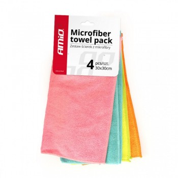 ΠΑΝΙΑ ΓΥΑΛΙΣΜΑΤΟΣ ΜΕ ΜΙΚΡΟΙΝΕΣ (MICROFIBER) CWASH-02 30x30cm (ΧΡΩΜΑΤΙΣΤΑ) AMiO - 4 ΤΕΜ. ΠΑΝΙΑ ΓΥΑΛΙΣΜΑΤΟΣ ΜΕ ΜΙΚΡΟΙΝΕΣ (MICROFIBER) CWASH-02 30x30cm (ΧΡΩΜΑΤΙΣΤΑ) AMiO - 4 ΤΕΜ.