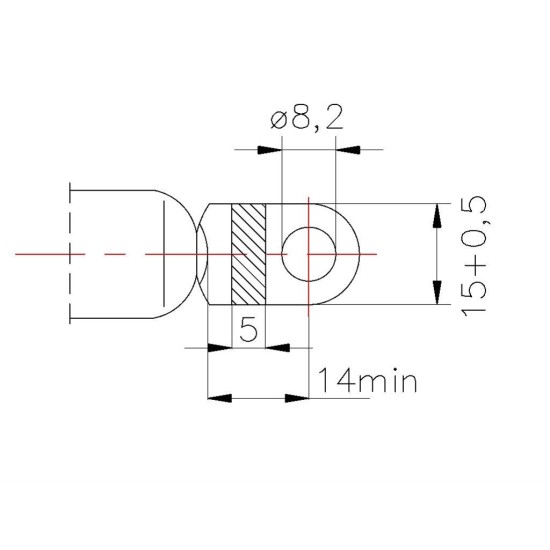 FA KROSNO ΑΜΟΡΤΙΣΕΡ ΚΑΠΟ AUDI 80 / 80 QUATRO 1989-1991 SEDAN - 1 TEM Αμορτισέρ Καπό