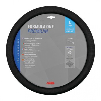 ΚΑΛΥΜΜΑ ΤΙΜΟΝΙΟΥ FORMULA ONE 40/42 cm (L) - ΜΑΥΡΟ/ΑΟΣΜΟ/ECO-FRIENDLY ΚΑΛΥΜΜΑ ΤΙΜΟΝΙΟΥ FORMULA ONE 40/42 cm (L) - ΜΑΥΡΟ/ΑΟΣΜΟ/ECO-FRIENDLY