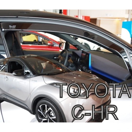 TOYOTA C-HR 5D 2016+ ΖΕΥΓΑΡΙ ΑΝΕΜΟΘΡΑΥΣΤΕΣ ΑΠΟ ΕΥΚΑΜΠΤΟ ΦΙΜΕ ΠΛΑΣΤΙΚΟ HEKO - 2 ΤΕΜ. Ανεμοθραύστες TOYOTA C-HR 5D 2016+ ΖΕΥΓΑΡΙ ΑΝΕΜΟΘΡΑΥΣΤΕΣ ΑΠΟ ΕΥΚΑΜΠΤΟ ΦΙΜΕ ΠΛΑΣΤΙΚΟ HEKO - 2 ΤΕΜ. Ανεμοθραύστες
