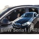 BMW ΣΕΙΡΑ 1 (F40) 5D 2019+ ΣΕΤ ΑΝΕΜΟΘΡΑΥΣΤΕΣ ΑΥΤΟΚΙΝΗΤΟΥ ΑΠΟ ΕΥΚΑΜΠΤΟ ΦΙΜΕ ΠΛΑΣΤΙΚΟ HEKO - 4 ΤΕΜ. Ανεμοθραύστες