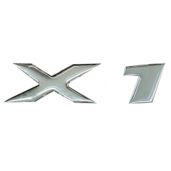X1 (BMW) ΑΥΤΟΚΟΛΛΗΤΟ ΣΗΜΑ ΠΟΡΤ ΜΠΑΓΚΑΖ 12x3,4cm ΧΡΩΜΙΟ ΜΕ ΕΠΙΚΑΛΥΨΗ ΕΠΟΞ. ΡΥΤΙΝΗΣ - 1 ΤΕΜ. Βιδωτά Σήματα & Σήματα Καπό