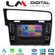 OEM VOLKSWAGEN GOLF (VII) ANDROID 12 / 1,12GHzGPS / BLUETOOTH A2DP / USB / SD / RADIO / WIFI INTERNET OEM