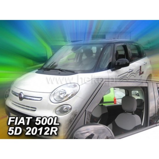 FIAT 500 L 5D 2012> ΖΕΥΓΑΡΙ ΑΝΕΜΟΘΡΑΥΣΤΕΣ ΑΠΟ ΕΥΚΑΜΠΤΟ ΦΙΜΕ ΠΛΑΣΤΙΚΟ HEKO - 2 ΤΕΜ. Fiat