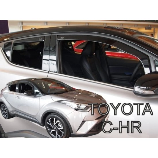 TOYOTA C-HR 5D 2016+ ΣΕΤ ΑΝΕΜΟΘΡΑΥΣΤΕΣ ΑΥΤΟΚΙΝΗΤΟΥ ΑΠΟ ΕΥΚΑΜΠΤΟ ΦΙΜΕ ΠΛΑΣΤΙΚΟ HEKO - 4 ΤΕΜ. Ανεμοθραύστες TOYOTA C-HR 5D 2016+ ΣΕΤ ΑΝΕΜΟΘΡΑΥΣΤΕΣ ΑΥΤΟΚΙΝΗΤΟΥ ΑΠΟ ΕΥΚΑΜΠΤΟ ΦΙΜΕ ΠΛΑΣΤΙΚΟ HEKO - 4 ΤΕΜ. Ανεμοθραύστες