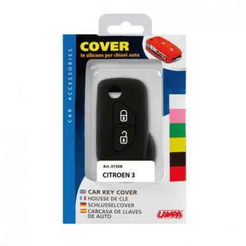 CITROEN TYPE-6 ΚΑΛΥΜΜΑ ΚΛΕΙΔΙΩΝ ΣΙΛΙΚΟΝΗΣ ΜΑΥΡΟ ΧΡΩΜΑ - 1 ΤΕΜ.