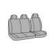 Καλύμματα Καθισμάτων Dots-1, χωρίς επανατυλικτήρα ζώνης - Μαύρο / Γκρι Καλύμματα Καθισμάτων για Van