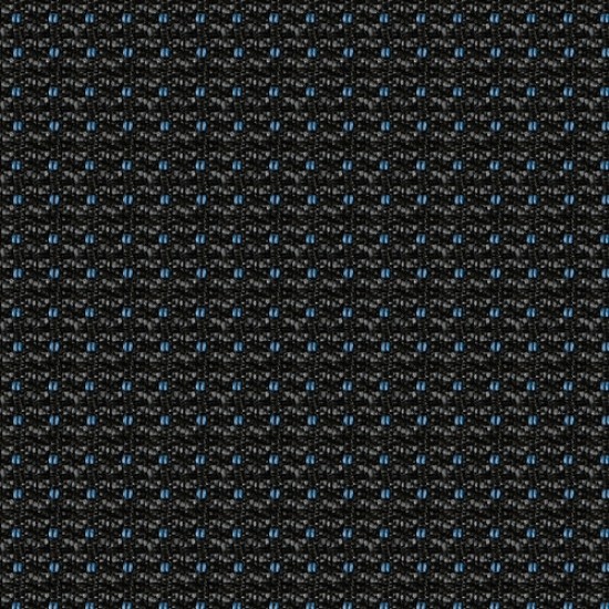 Καλύμματα Καθισμάτων Dots-2, με επανατυλικτήρα ζώνης - Μαύρο / Μπλε Καλύμματα Καθισμάτων για Van