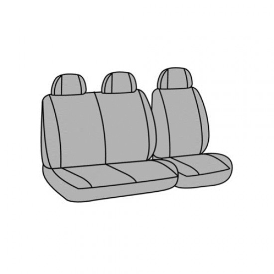 Καλύμματα Καθισμάτων Dido-1, χωρίς επανατυλικτήρα ζώνης - Γκρι Καλύμματα Καθισμάτων για Van