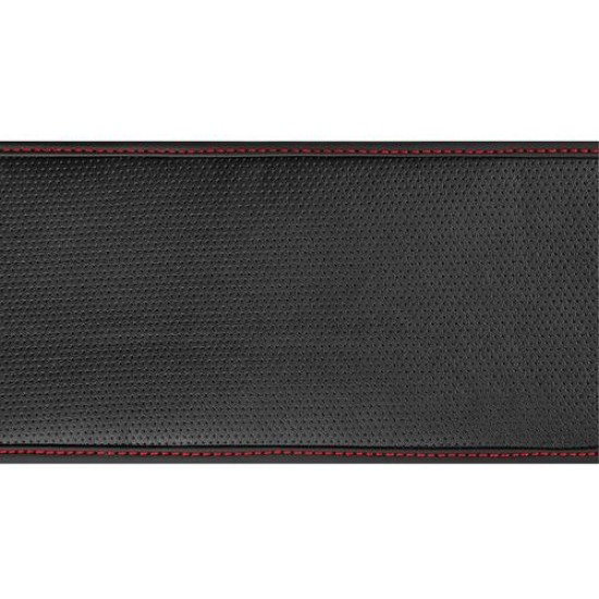 ΕΛΑΣΤΙΚΟ ΚΑΛΥΜΜΑ ΤΙΜΟΝΙΟΥ ΜΑΥΡΟ ΧΡΩΜΑ ΜΕ ΚΟΚΚΙΝΗ ΡΑΦΗ SKIN-COVER 35/37cm Καλύμματα Τιμονιού