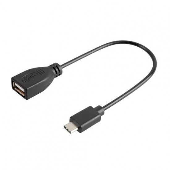 ΚΑΛΩΔΙΟ ΑΝΤΑΠΤΟΡΑΣ ΣΥΝΔΕΣΗΣ USB>USB TYPE-C (20 cm) Αντάπτορες
