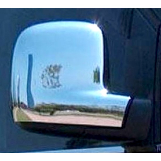 VW CADDY MVN 2003-2015 /VW TRANSPORTER T5 ΚΑΠΑΚΙΑ ΚΑΘΡΕΦΤΩΝ ΧΡΩΜΙΟΥ 2 ΤΕΜ. ΠΛΑΣΤΙΚΑ Καπάκια Καθρεπτών