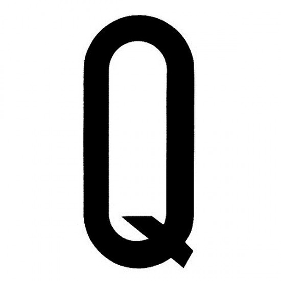 ΑΥΤΟΚΟΛ. ΓΡΑΜΜΑ ΠΙΝΑΚΙΔΩΝ "Q" Αυτοκόλλητα Γράμματα και Αριθμοί