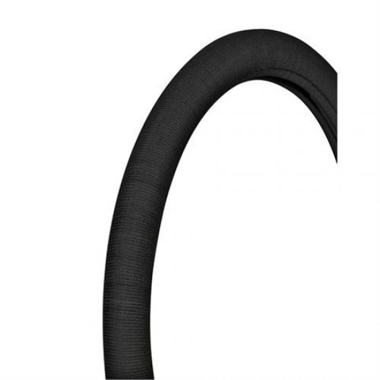 ΚΑΛΥΜΜΑ ΤΙΜΟΝΙΟΥ COTTON WHEEL ΜΑΥΡΟ ΧΡΩΜΑ ME ΒΑΜΒΑΚΕΡΗ ΕΠΕΝΔΥΣΗ ΑΟΣΜΟ ΟΙΚΟΛΟΓΙΚΟ / ΜΗ ΤΟΞΙΚΟ / ΑΝΑΚΥΚΛΩΣΙΜΟ ΥΛΙΚΟ Καλύμματα Τιμονιού