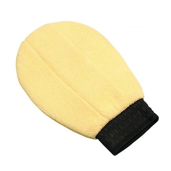 ΓΑΝΤΙ ΚΑΘΑΡΙΣΜΟΥ ΜΕ ΜΙΚΡΟΙΝΕΣ ΚΑΙ CHAMOIS (ΠΕΤΣΙ) ΔΙΠΛΗΣ ΟΨΕΩΣ 26x16cm 1ΤΕΜ. Σφουγγάρια