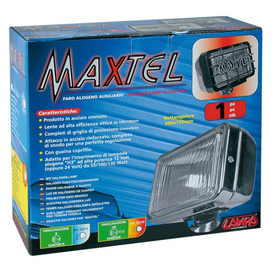 ΠΡΟΒΟΛΕΑΣ MAXTEL 12/24V H3 130W Εξωτερικά Φώτα Αλογόνου
