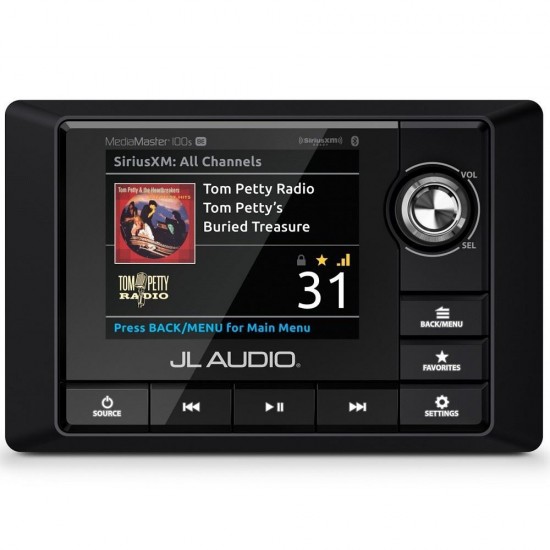 Multimedia Οθόνη Marine - JL Audio MM100s BE Πηγές Ήχου