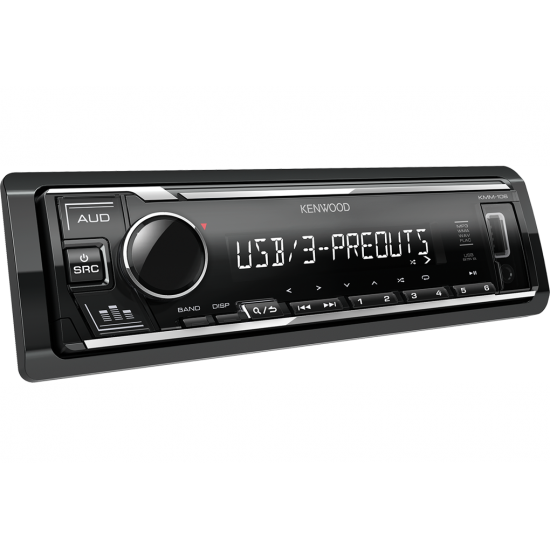 Kenwood KMM-106 Digital Media Receiver Radio CD / USB / BT 