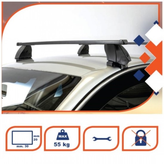 ALFA ROMEO 147 5D 2000-2010 KIT ΜΕ ΜΠΑΡΕΣ ΟΡΟΦΗΣ ΣΙΔΗΡΟΥ K39 (BSM112-K17) Ετοιμα Kit Μπάρες ALFA ROMEO 147 5D 2000-2010 KIT ΜΕ ΜΠΑΡΕΣ ΟΡΟΦΗΣ ΣΙΔΗΡΟΥ K39 (BSM112-K17) Ετοιμα Kit Μπάρες