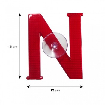 Ν ΝΕΩΝ ΟΔΗΓΩΝ ΣΗΜΑ ΕΣΩΤΕΡΙΚΗΣ ΧΡΗΣΗΣ 15 Χ 12 cm ΜΕ ΙΣΧΥΡΗ ΒΕΝΤΟΥΖΑ ΑΠΟ ΠΛΑΣΤΙΚΟ ΑΝΑΚΛΑΣΤΙΚΟ ΥΛΙΚΟ - 1 ΤΕΜ. Ν ΝΕΩΝ ΟΔΗΓΩΝ ΣΗΜΑ ΕΣΩΤΕΡΙΚΗΣ ΧΡΗΣΗΣ 15 Χ 12 cm ΜΕ ΙΣΧΥΡΗ ΒΕΝΤΟΥΖΑ ΑΠΟ ΠΛΑΣΤΙΚΟ ΑΝΑΚΛΑΣΤΙΚΟ ΥΛΙΚΟ - 1 ΤΕΜ.
