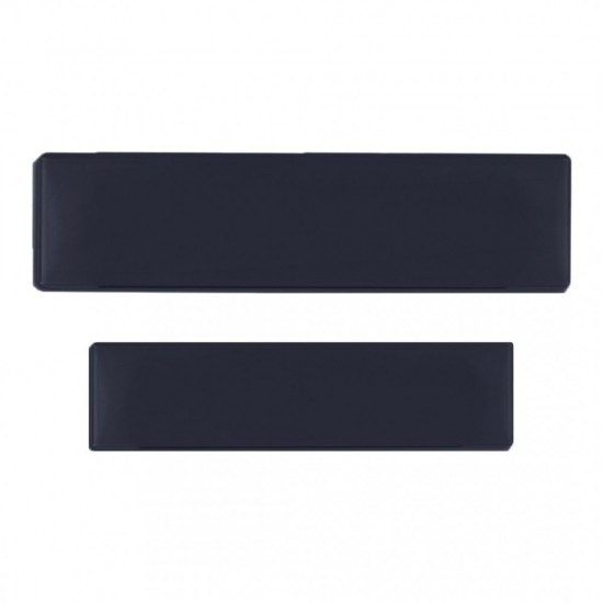 ΠΡΟΣΤΑΤΕΥΤΙΚΟ ΤΖΑΜΙ ΠΙΝΑΚΙΔΑΣ DARK BLACK ΦΙΜΕ ΠΑΛΑΙΟΥ ΤΥΠΟΥ 43 x 12,5 / 33,4 x 10,5 CM (ΠΛΑΣΤΙΚΟ) - 2 ΤΕΜ. Πινακίδες και Σήμανση