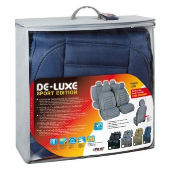 ΚΑΛΥΜΜΑΤΑ ΚΑΘΙΣΜΑΤΩΝ ΑΥΤΟΚΙΝΗΤΟΥ DE-LUXE SPORT EDITION ΥΦΑΣΜΑ JACQUARD ΜΠΛΕ ΚΑΛΥΜΜΑΤΑ ΚΑΘΙΣΜΑΤΩΝ ΑΥΤΟΚΙΝΗΤΟΥ DE-LUXE SPORT EDITION ΥΦΑΣΜΑ JACQUARD ΜΠΛΕ