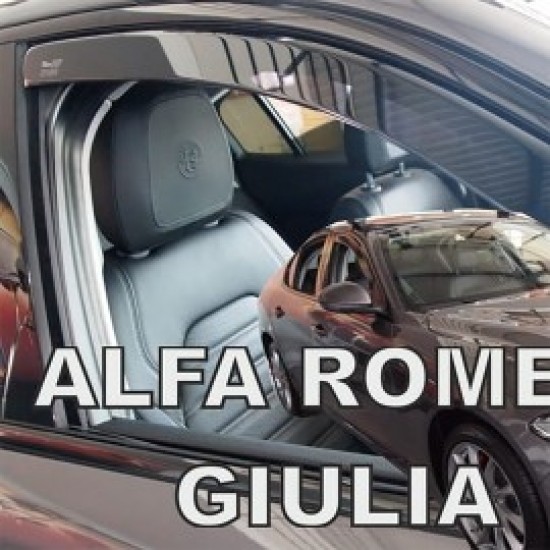 ALFA ROMEO GIULIA 4D 2016> ΖΕΥΓΑΡΙ ΑΝΕΜΟΘΡΑΥΣΤΕΣ ΑΠΟ ΕΥΚΑΜΠΤΟ ΦΙΜΕ ΠΛΑΣΤΙΚΟ HEKO - 2 ΤΕΜ. Alfa Romeo